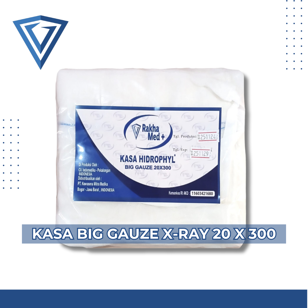 Kasa Big Gauze Xray 20cm x 300cm