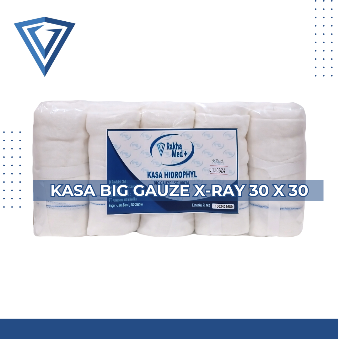 Kasa Big Gauze Xray 30cm x 30cm